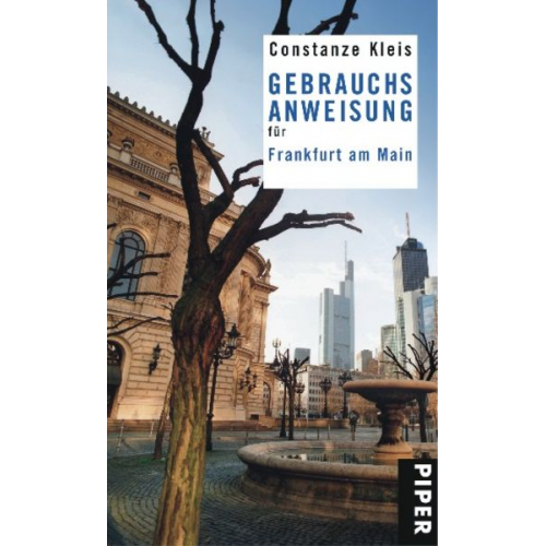 Constanze Kleis - Gebrauchsanweisung für Frankfurt am Main