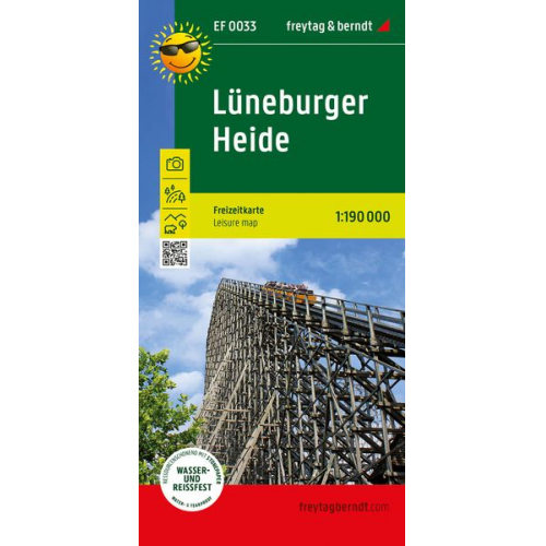 Lüneburger Heide, Erlebnisführer 1:190.000, freytag & berndt, EF 0033