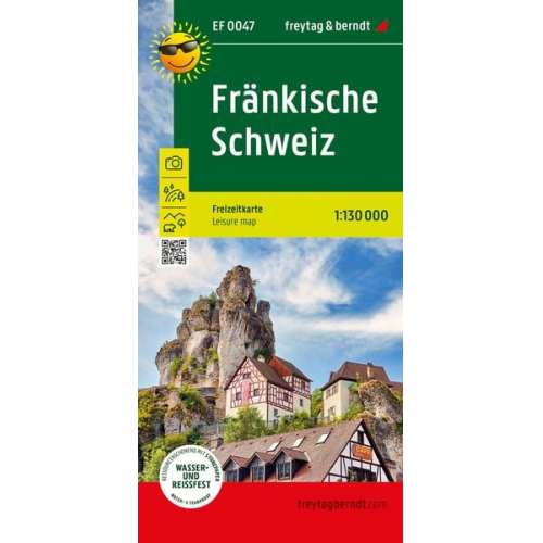 Fränkische Schweiz, Erlebnisführer 1:130.000, freytag & berndt, EF 0047