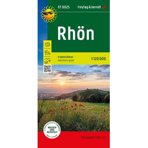 Rhön, Erlebnisführer 1:120.000, freytag & berndt, EF 0025