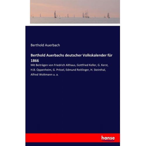 Berthold Auerbach - Berthold Auerbachs deutscher Volkskalender für 1866