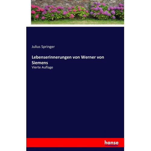 Lebenserinnerungen von Werner von Siemens