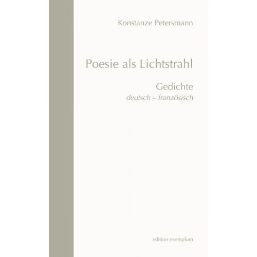 Konstanze Petersmann - Poesie als Lichtstrahl