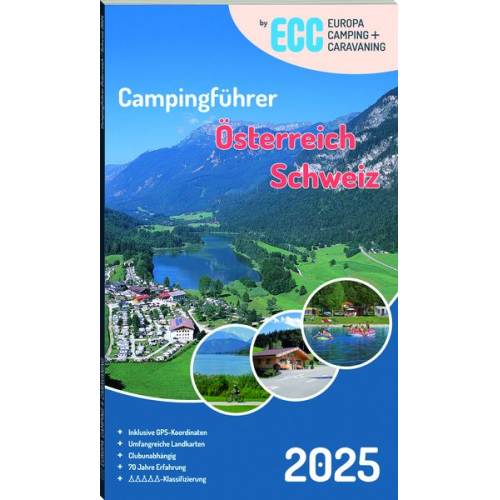 ECC Campingführer Österreich / Schweiz 2025