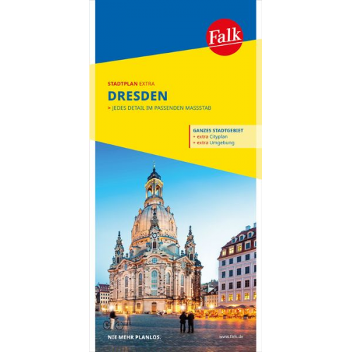 Falk Stadtplan Extra Dresden 1:20.000