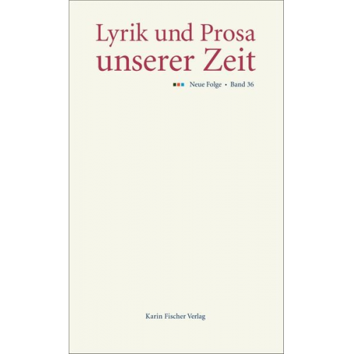 Lyrik und Prosa unserer Zeit