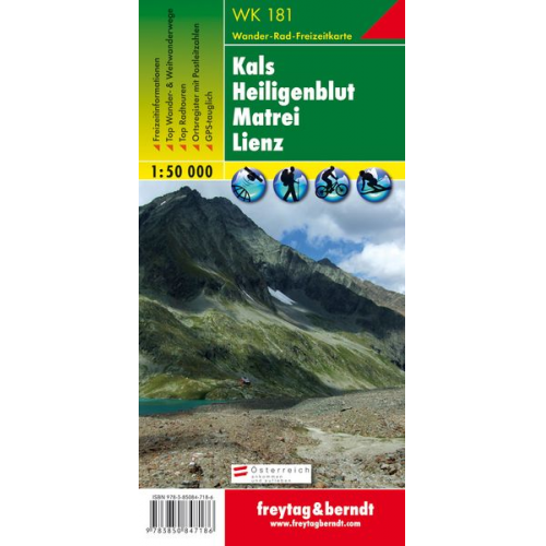 Kals - Heiligenblut - Matrei - Lienz 1 : 50 000