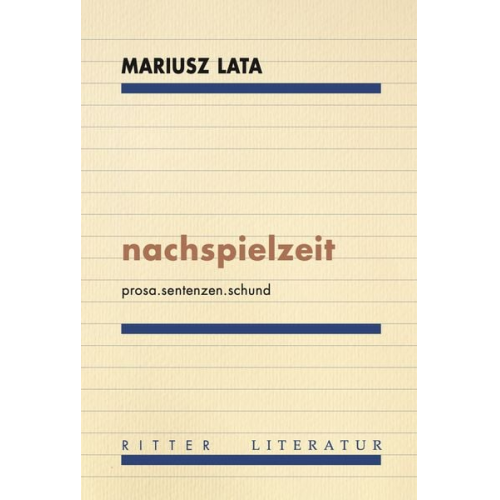 Mariusz Lata - Nachspielzeit