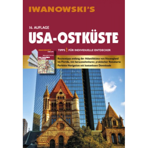 Margit Brinke Peter Kränzle - USA Ostküste - Reiseführer von Iwanowski