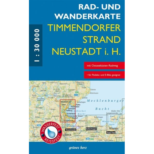 Rad- und Wanderkarte Timmendorfer Strand, Neustadt in Holste