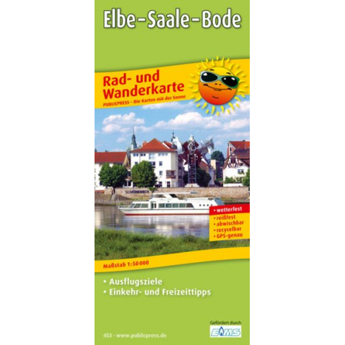 Rad- und Wanderkarte Elbe - Saale - Bode