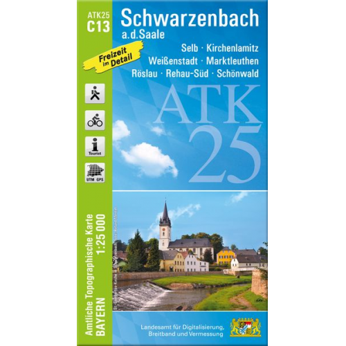 Schwarzenbach 1 : 25 000