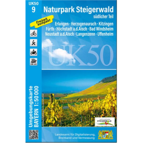 UK50-9 Naturpark Steigerwald, südlicher Teil