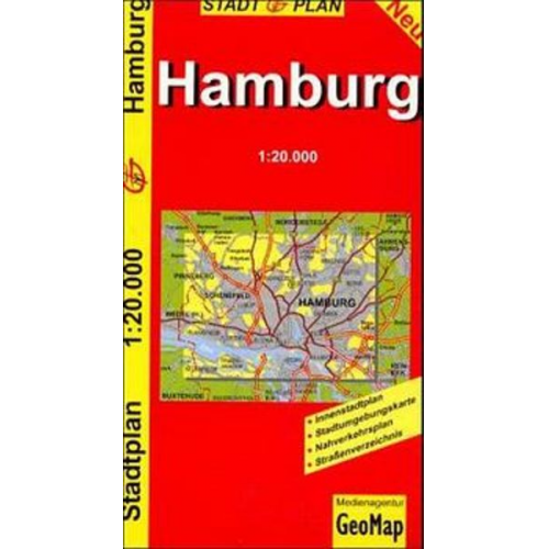 GeoMap - Hamburg - Stadtplan / LZ bis 2007