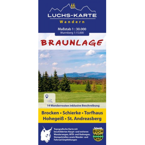 Bernhard Spachmüller Thorsten Schmidt - Luchskarte Braunlage