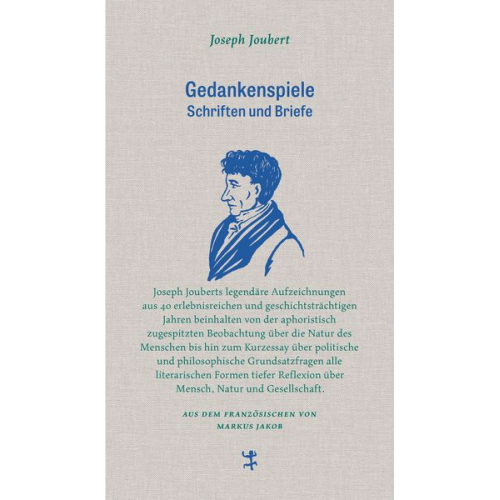 Joseph Joubert - Gedankenspiele