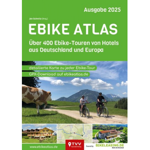 TVV Touristik Verlag GmbH - Ebike Atlas 2025