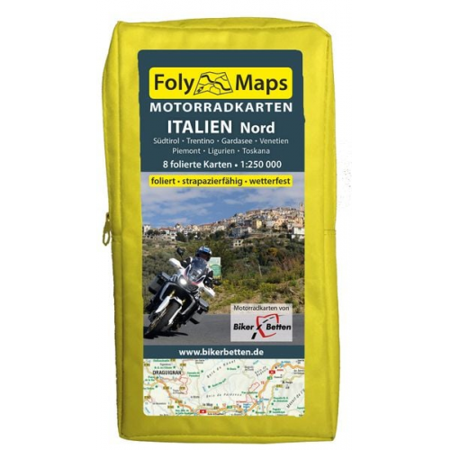 FolyMaps Motorradkarten Italien Nord