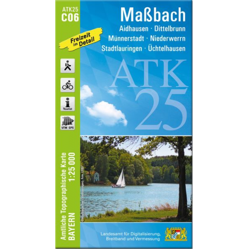 ATK25-C06 Maßbach (Amtliche Topographische Karte 1:25000)