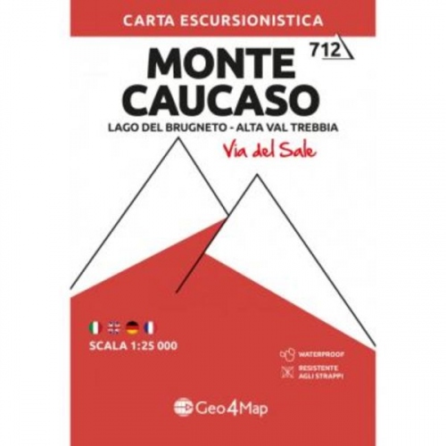 Monte Caucaso 1:25 000