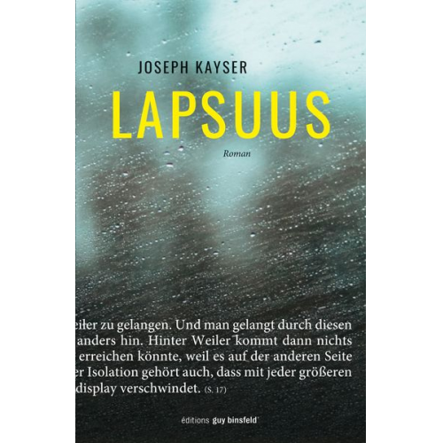 Joseph Kayser - Lapsuus