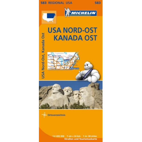 Michelin USA Nord-Ost, Kanada Ost