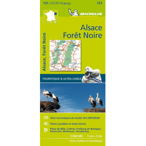 Carte Zoom 131 - Black Forest, Alsace, Rhine Valley - Zoom Map 131