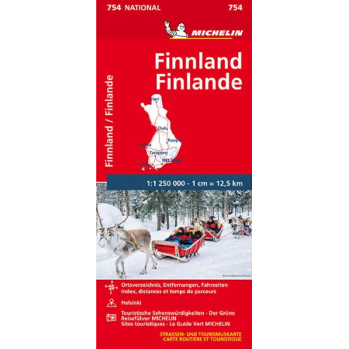 Michelin Finnland 1:1.250.000