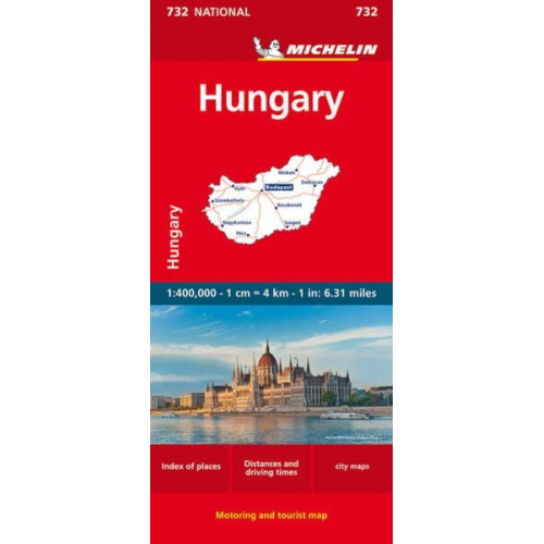 Michelin - Hungary - Michelin National Map 732