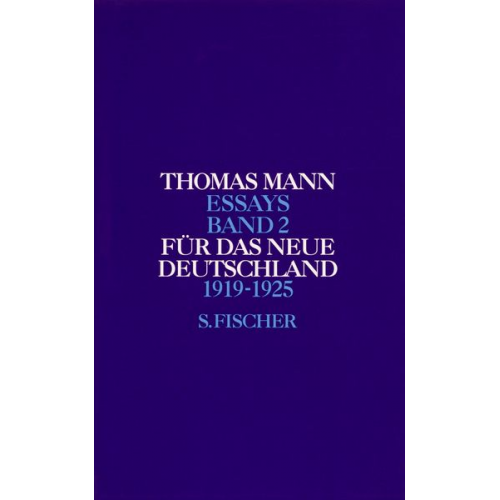 Thomas Mann - Für das neue Deutschland