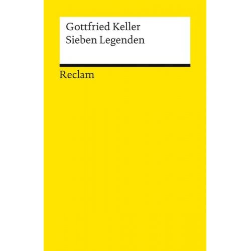 Gottfried Keller - Sieben Legenden