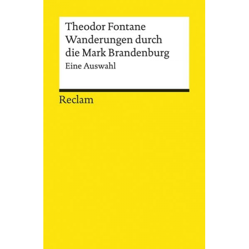 Theodor Fontane - Wanderungen durch die Mark Brandenburg
