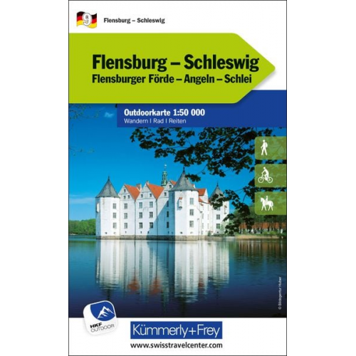 Flensburg - Schleswig Nr. 09 Outdoorkarte Deutschland 1:50 000