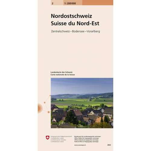 Schweiz Nord-Ost 1 : 200 000