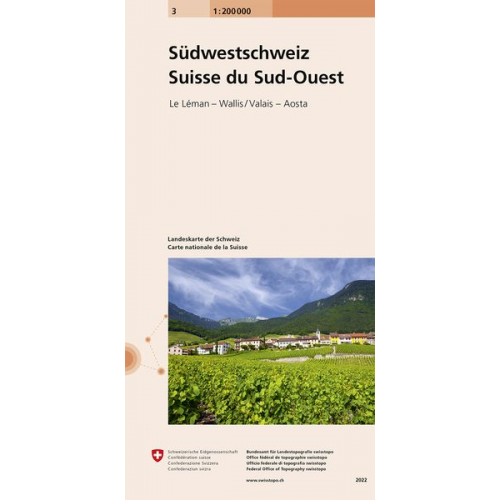 Swisstopo Schweiz Süd-West