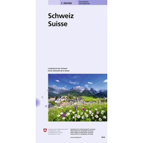 Generalkarte der Schweiz 1:300 000