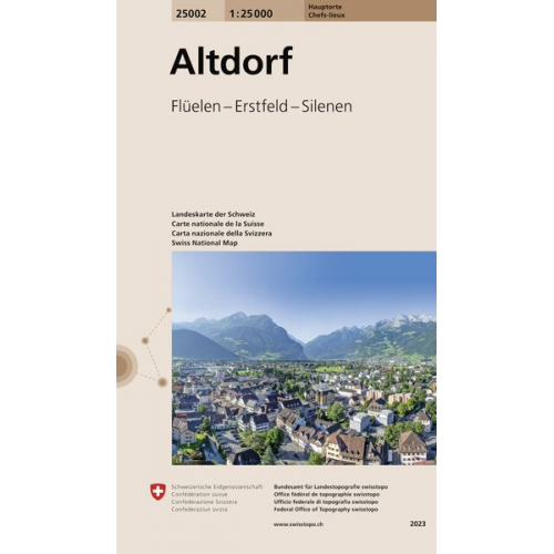 Swisstopo 1 : 25 000 Altdorf