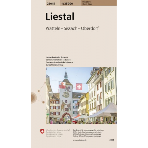 Swisstopo 1 : 25 000 Liestal