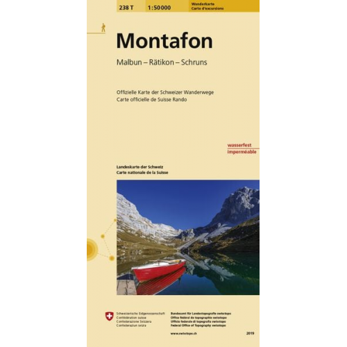 Swisstopo 1 : 50 000 Montafon