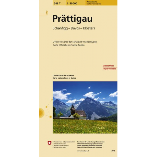 Swisstopo 1 : 50 000 Prättigau