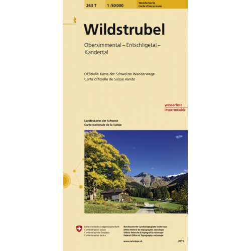 Swisstopo 1 : 50 000 Wildstrubel