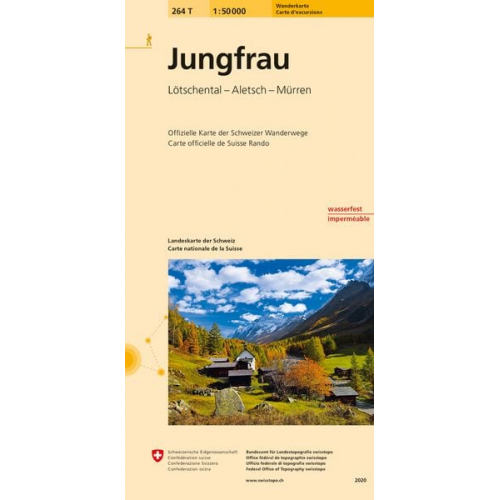 Bundesamt für Landestopografie swisstopo - Swisstopo 1 : 50 000 Jungfrau