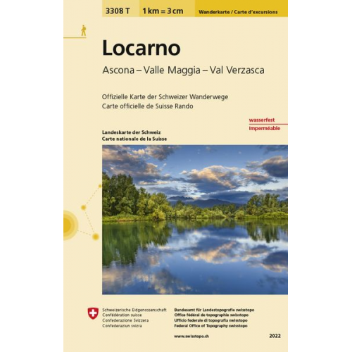 Swisstopo 1 : 33 333 Locarno