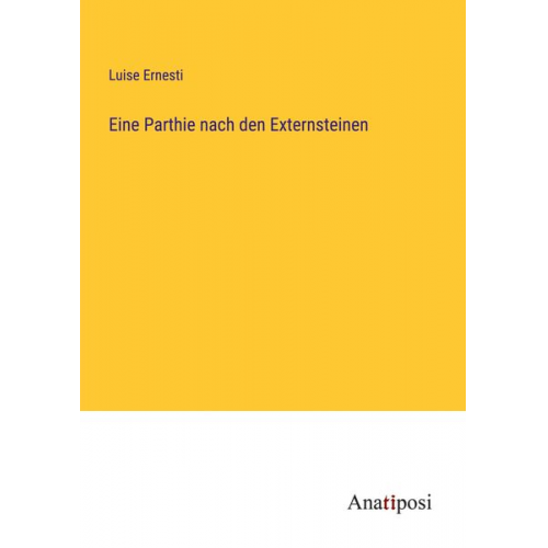 Luise Ernesti - Eine Parthie nach den Externsteinen