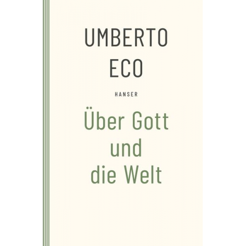 Umberto Eco - Über Gott und die Welt