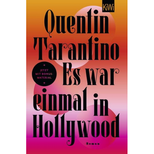 Quentin Tarantino - Es war einmal in Hollywood
