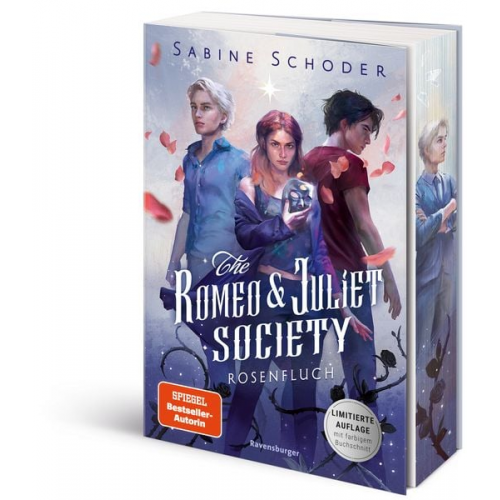 Sabine Schoder - The Romeo & Juliet Society, Band 1: Rosenfluch (SPIEGEL-Bestseller-Autorin |Knisternde Romantasy | Limitierte Auflage mit Farbschnitt)