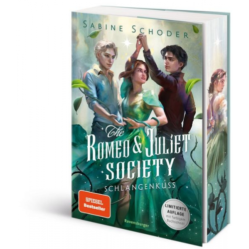 Sabine Schoder - The Romeo & Juliet Society, Band 2: Schlangenkuss (SPIEGEL-Bestseller | Knisternde Romantasy | Limitierte Auflage mit Farbschnitt)