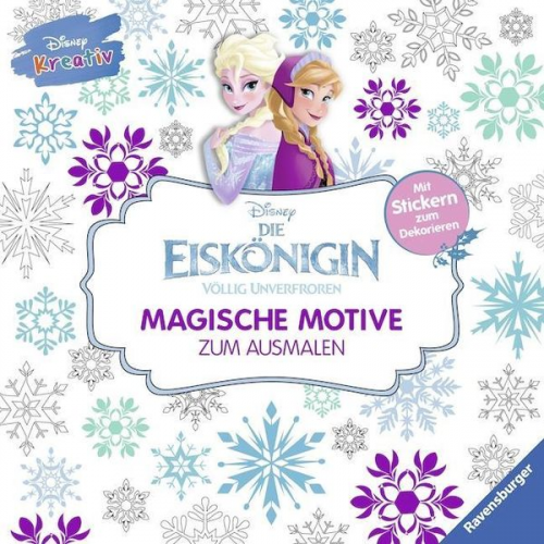 Disney kreativ: Die Eiskönigin - Magische Motive zum Ausmalen