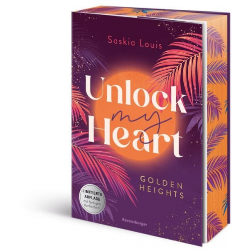 Saskia Louis - Unlock My Heart. Golden-Heights-Reihe, Band 1 (Dein-SPIEGEL-Bestseller | Limitierte Auflage mit Farbschnitt)